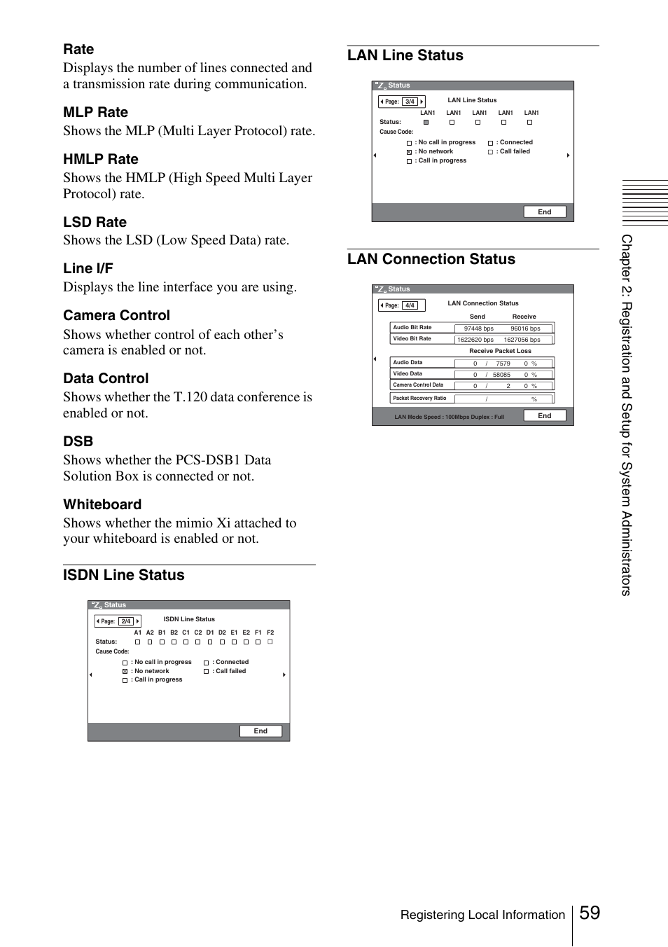Sony PCS-1/1P User Manual | Page 59 / 216