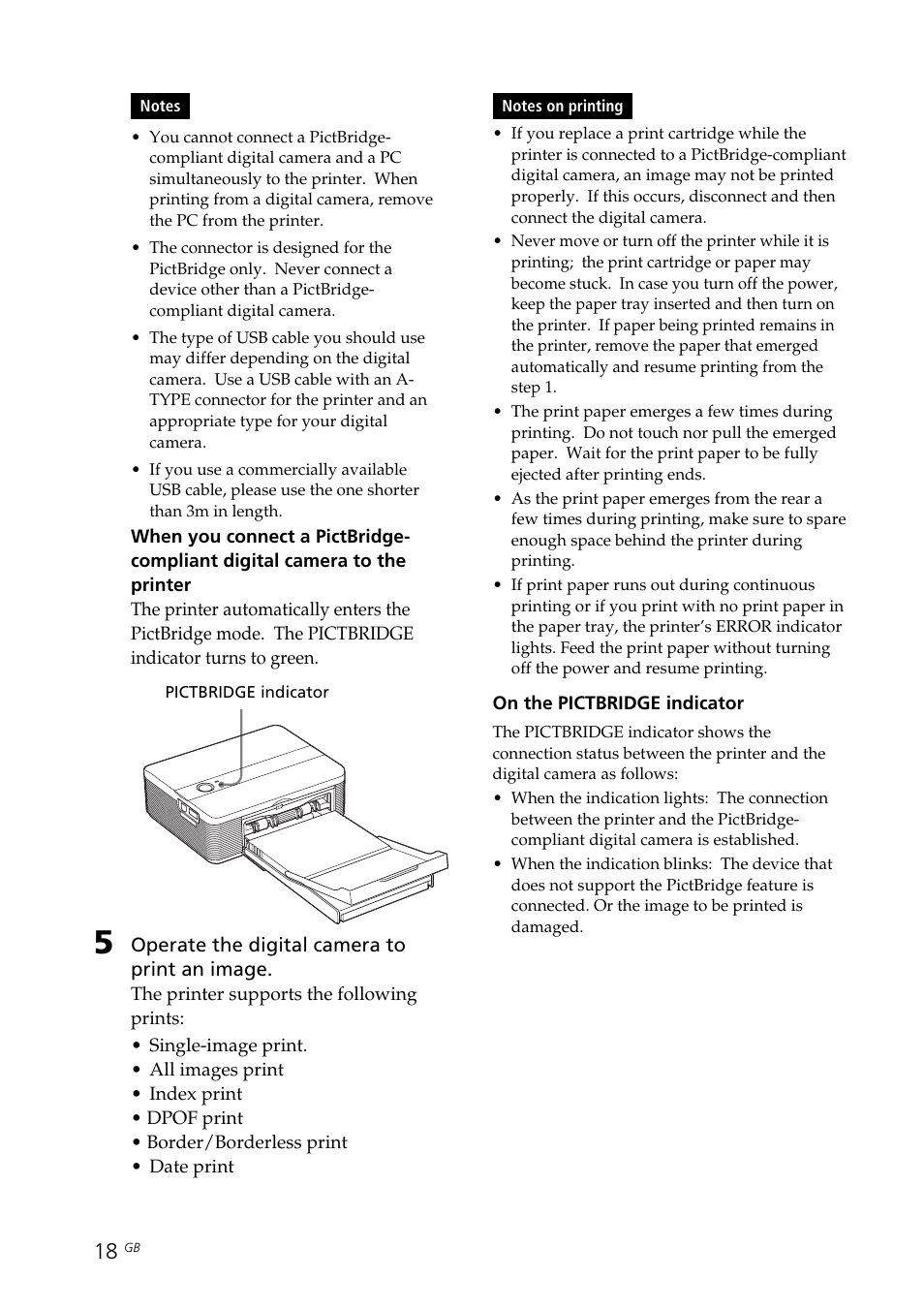 Sony DPP-FP35 User Manual | Page 18 / 52