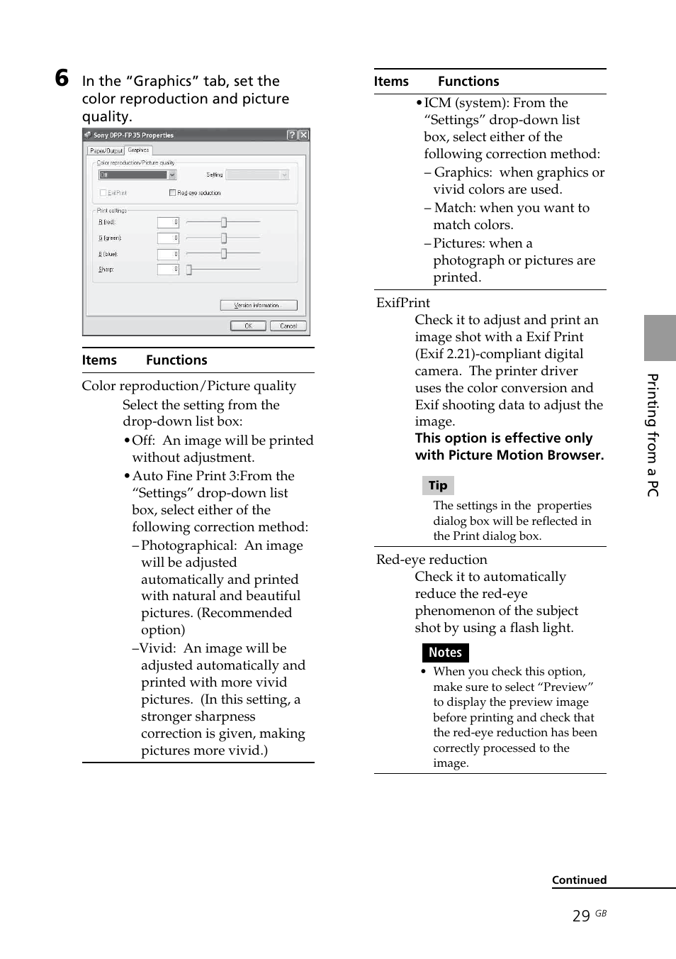 Sony DPP-FP35 User Manual | Page 29 / 52