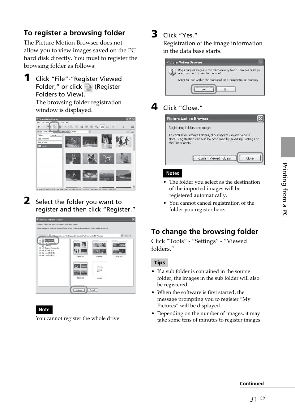 Sony DPP-FP35 User Manual | Page 31 / 52