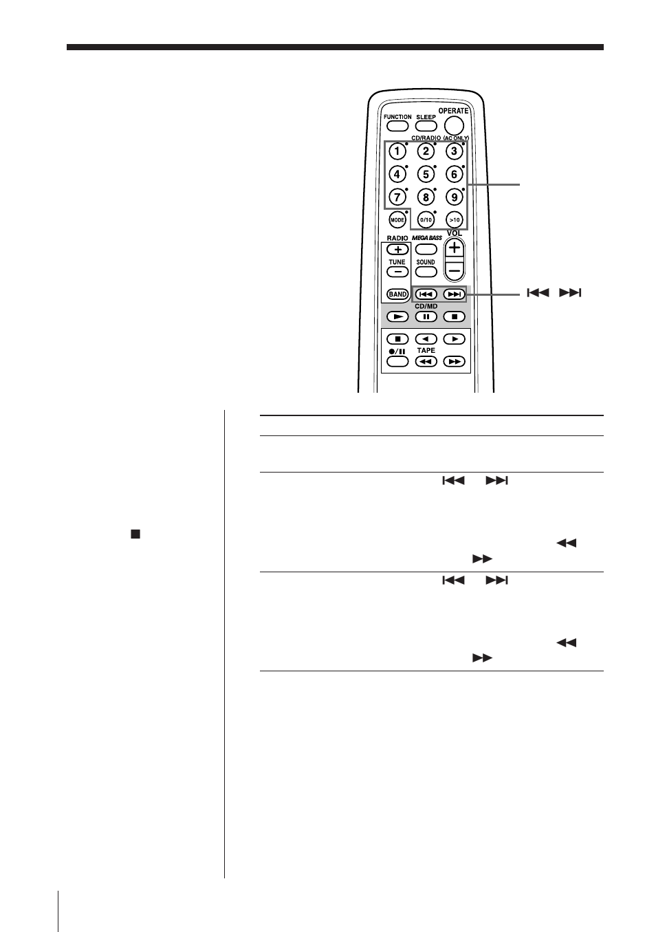 Locating a specific track | Sony ZS-D7 User Manual | Page 14 / 112