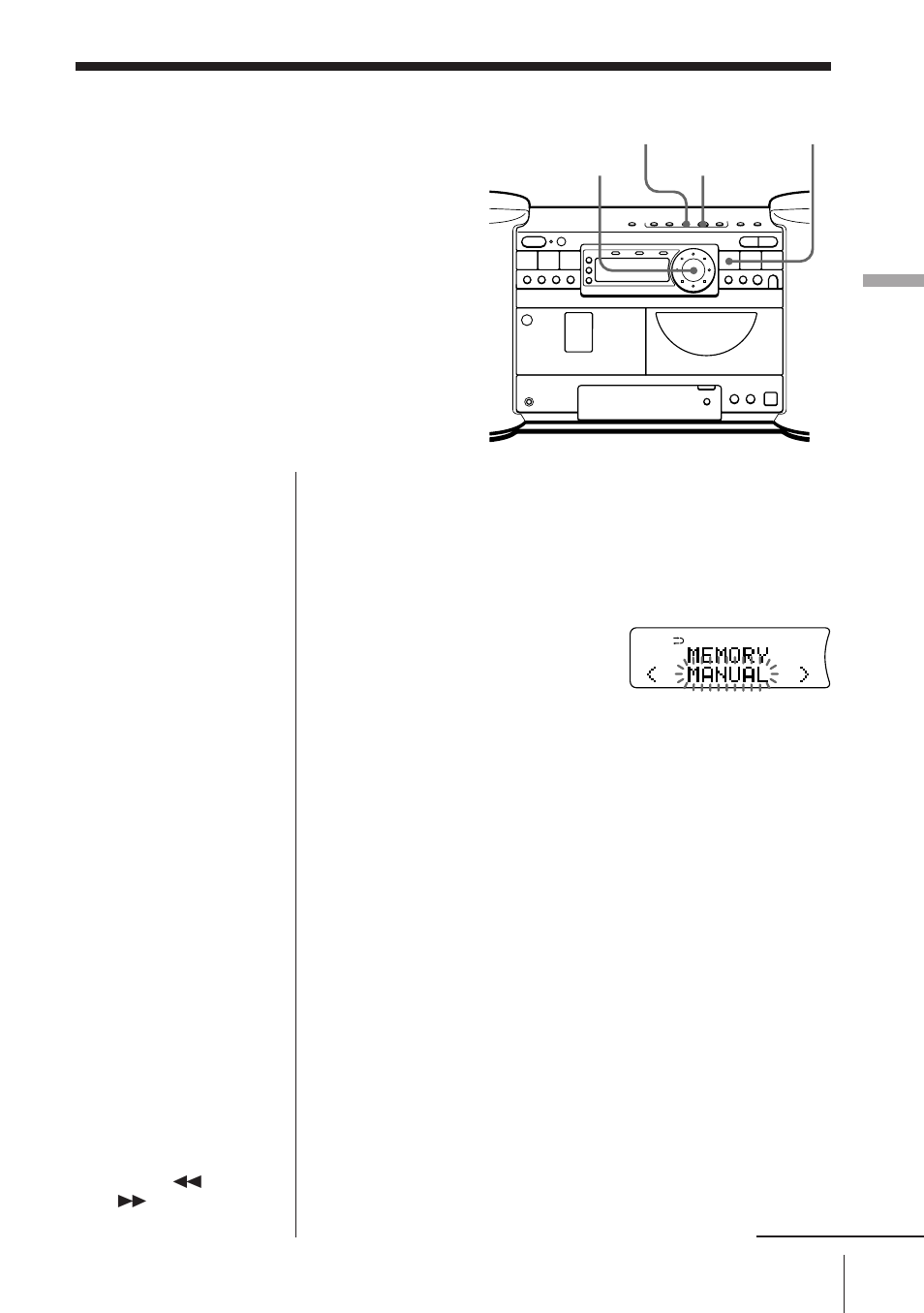 Presetting radio stations | Sony ZS-D7 User Manual | Page 21 / 112