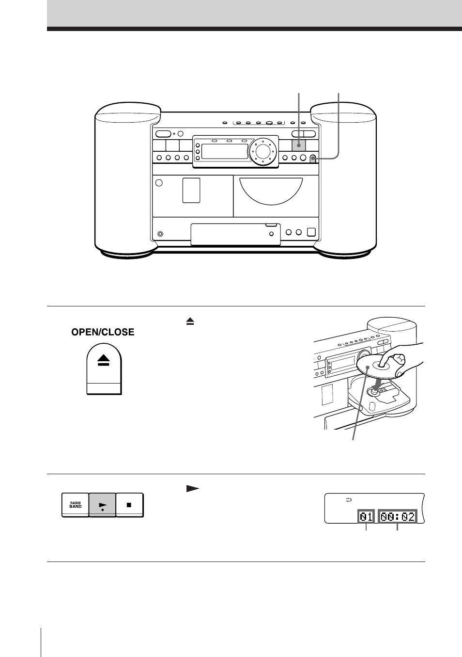 Reproducción de cd | Sony ZS-D7 User Manual | Page 60 / 112