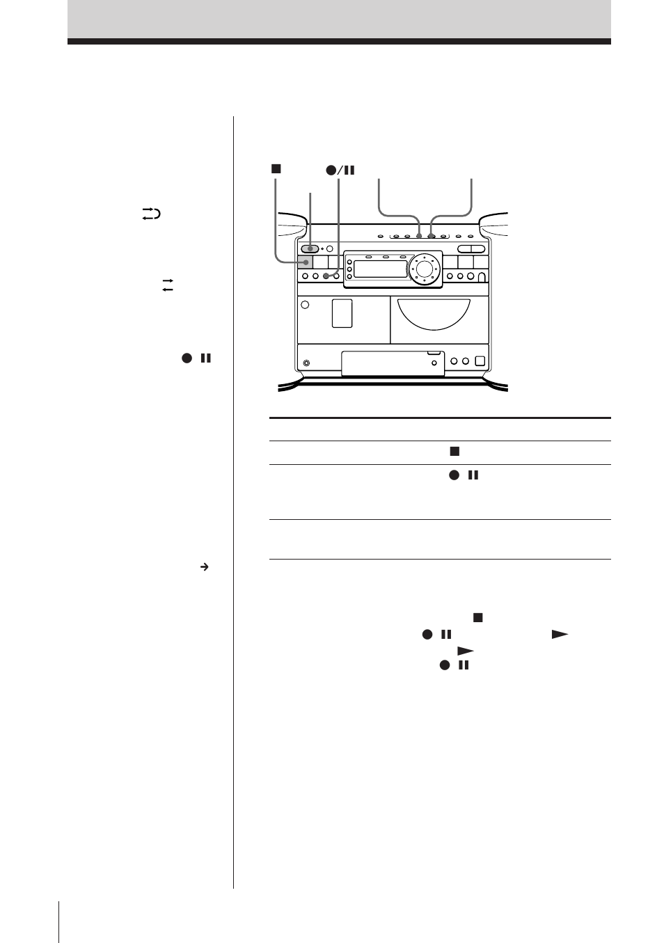 Grabación en cintas (continuación) | Sony ZS-D7 User Manual | Page 68 / 112