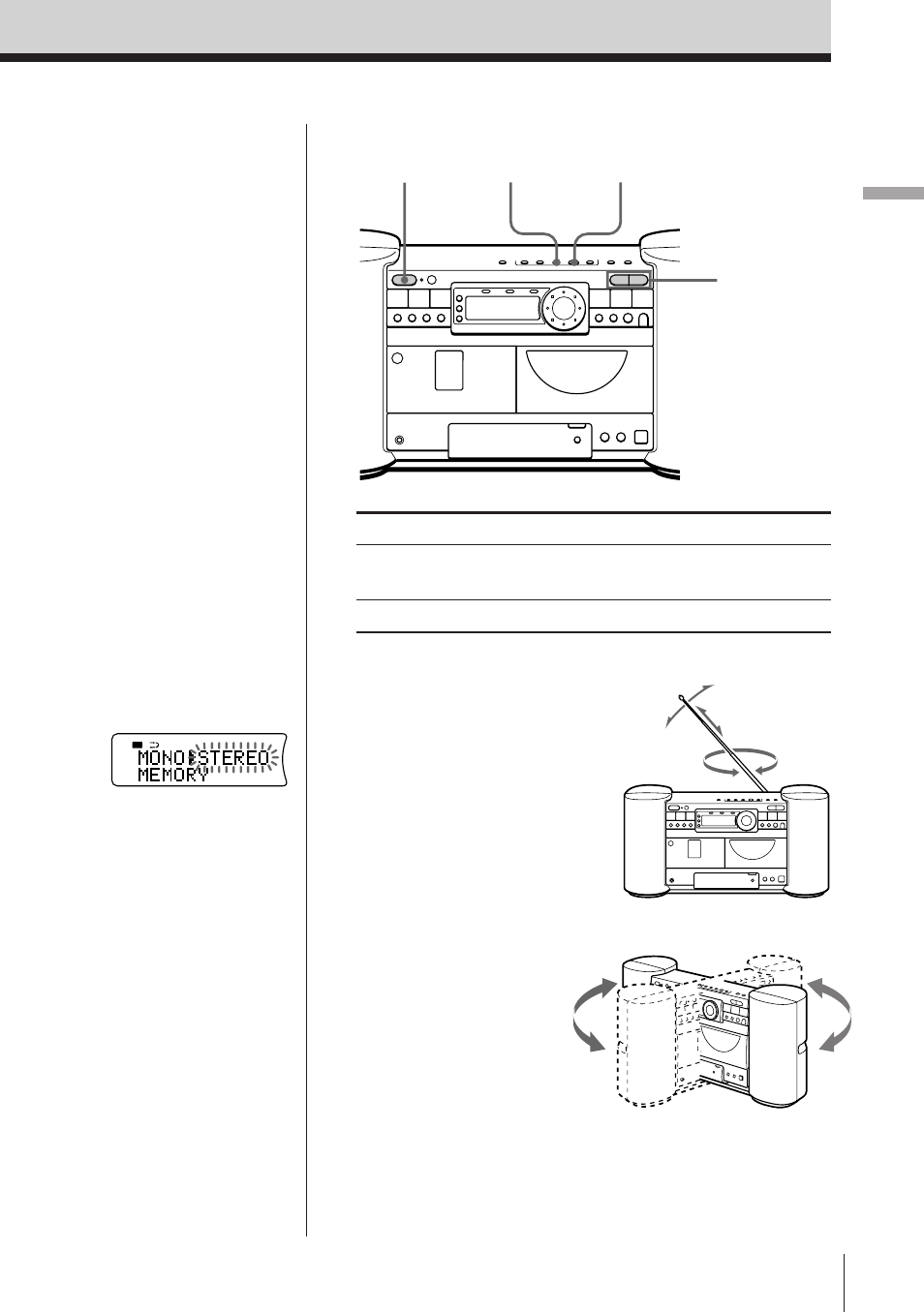 Basic operations 7 | Sony ZS-D7 User Manual | Page 7 / 112