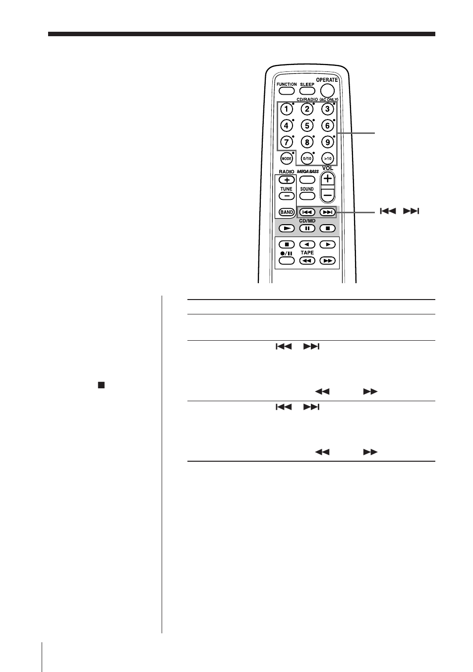 Localización de temas específicos | Sony ZS-D7 User Manual | Page 70 / 112