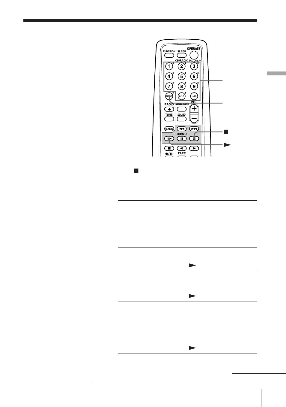 Reproducción repetida de temas | Sony ZS-D7 User Manual | Page 71 / 112