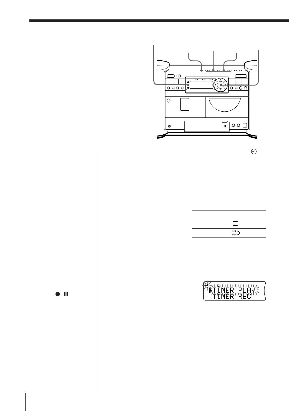 Grabación de programas de radio con temporizador | Sony ZS-D7 User Manual | Page 92 / 112