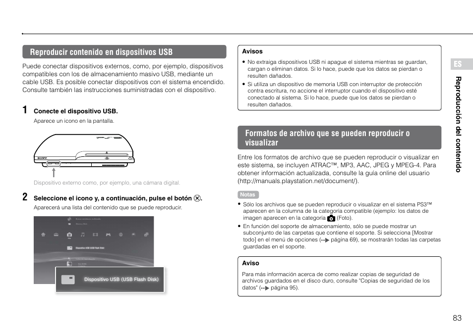 Sony PlayStation 3 (Uncharted: Drake's Fortune Limited Edition Bundle) User Manual | Page 83 / 120