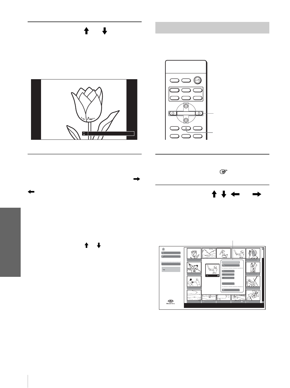 Lecture d’images vidéo | Sony Cineza VPL-HS20 User Manual | Page 126 / 240