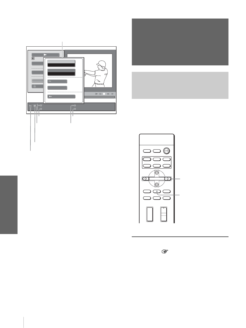 Visualización de las imágenes, Uso de un “m em or y stic k | Sony Cineza VPL-HS20 User Manual | Page 202 / 240