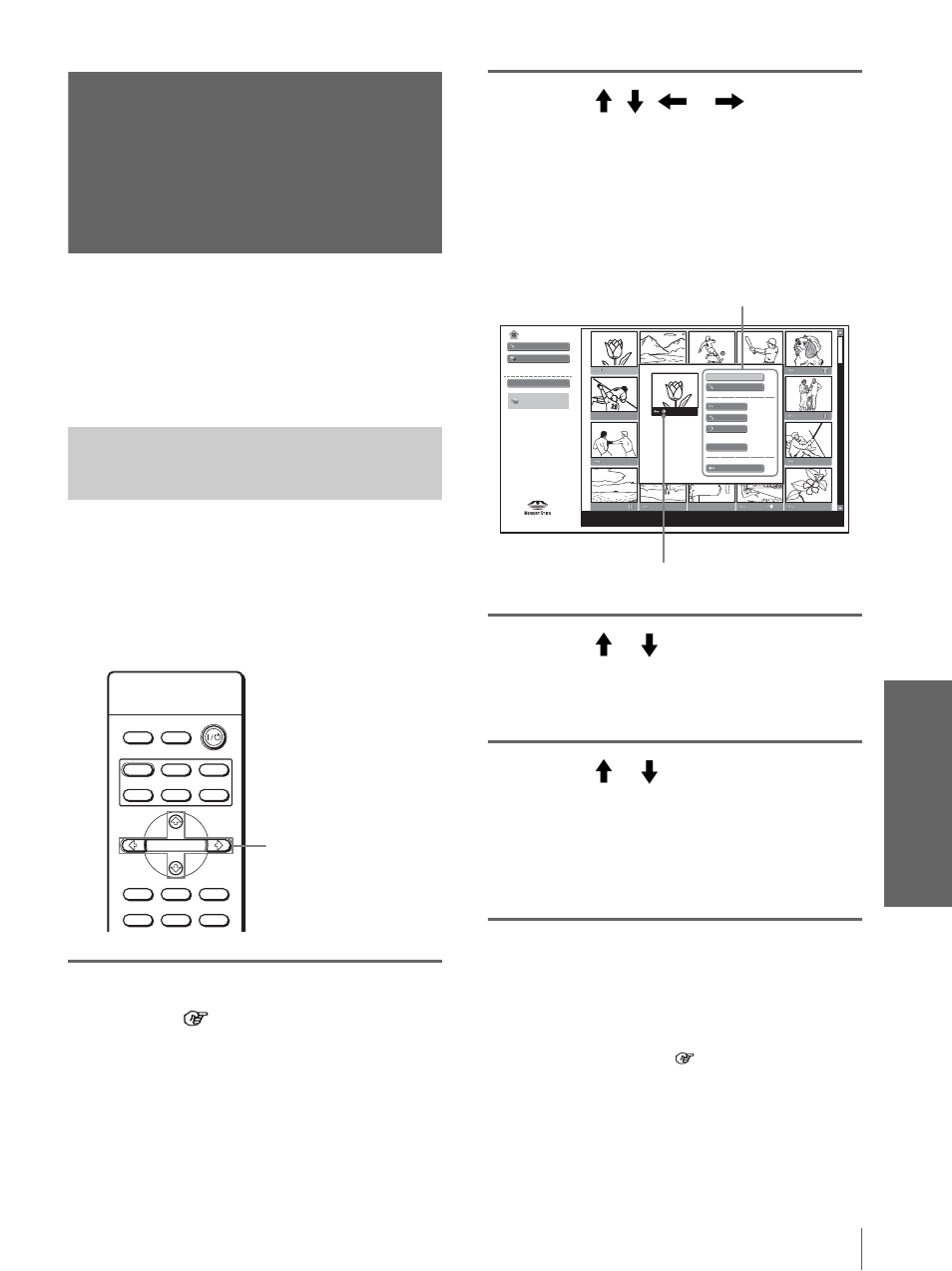 Uso de un “m em or y stic k | Sony Cineza VPL-HS20 User Manual | Page 211 / 240