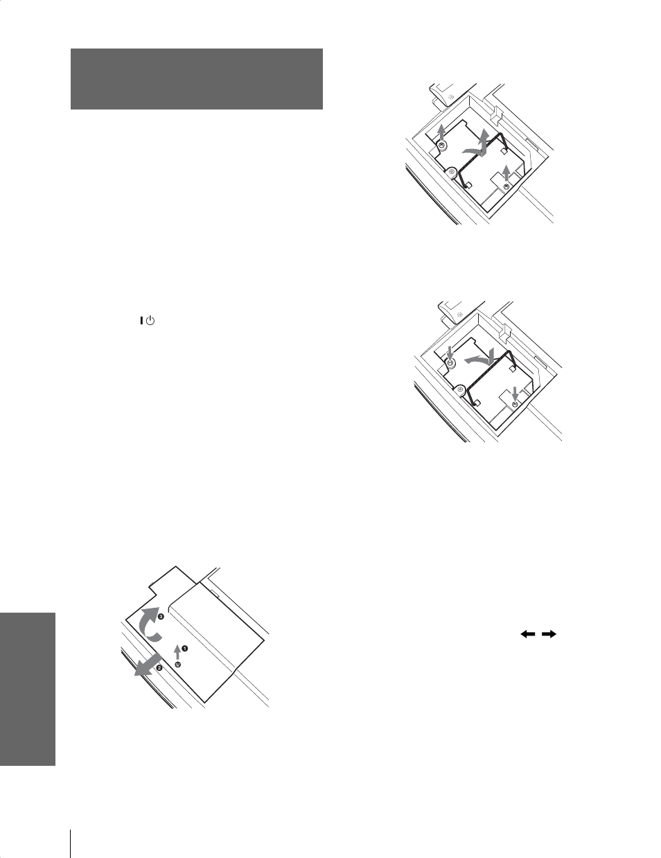 Replacing the lamp, Ot he rs | Sony Cineza VPL-HS20 User Manual | Page 62 / 240