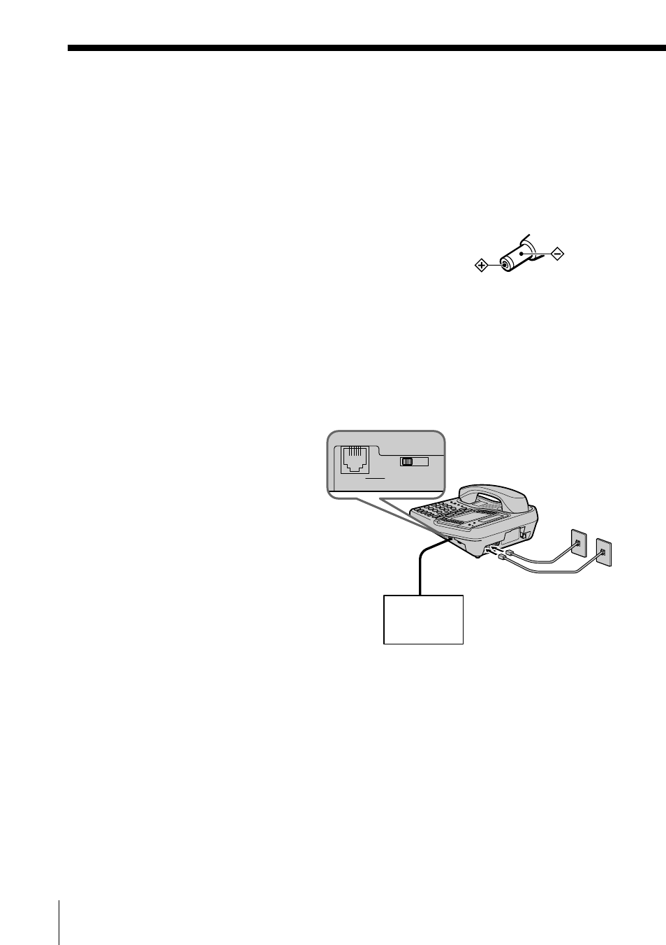 Step 2: setting up the phone (continued), Computer or fax | Sony IT-M704 User Manual | Page 12 / 104