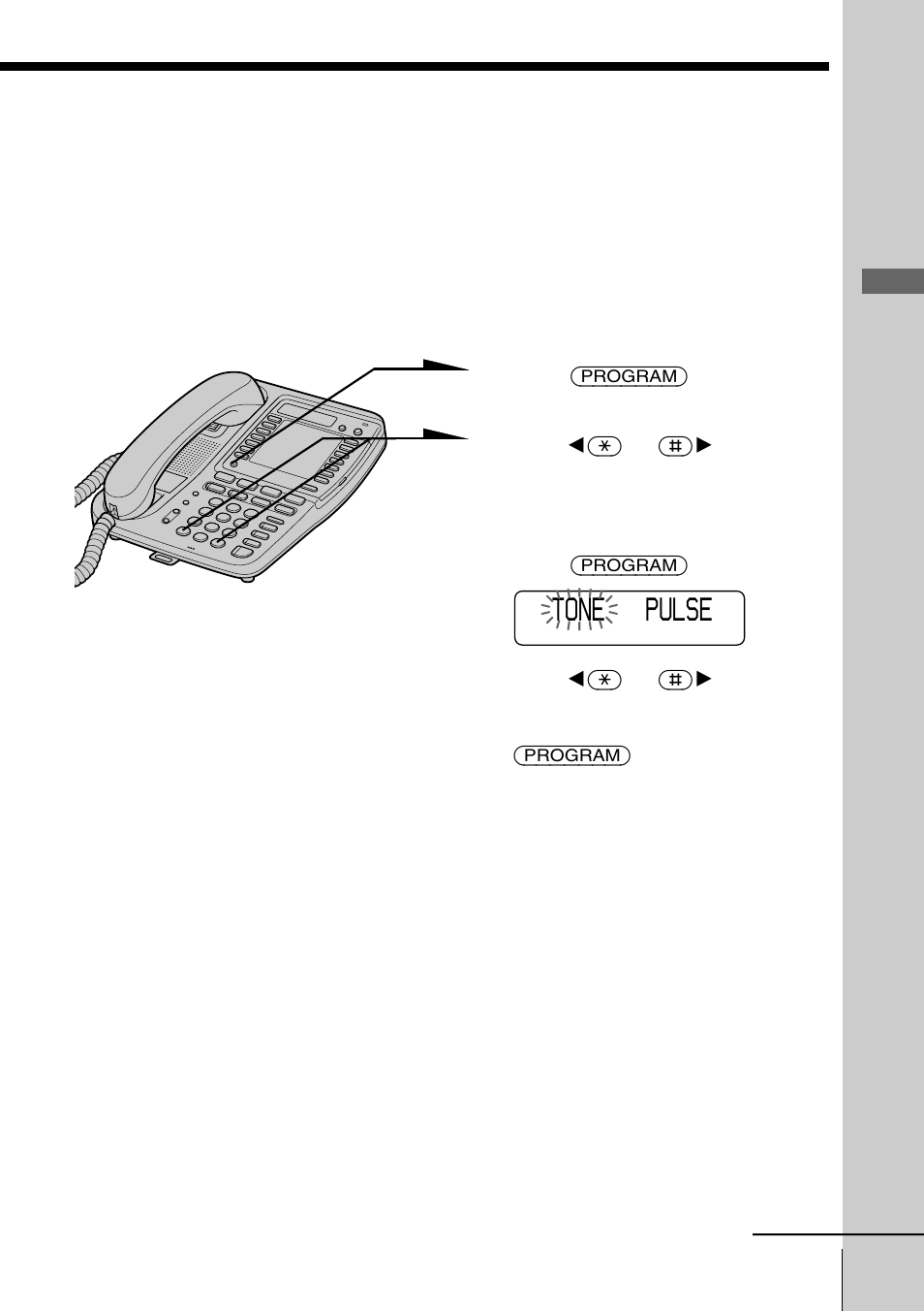 Tone pulse | Sony IT-M704 User Manual | Page 15 / 104