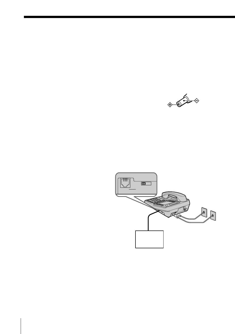 Paso 2: instalación del teléfono (continuación), Pc o facsímil | Sony IT-M704 User Manual | Page 62 / 104