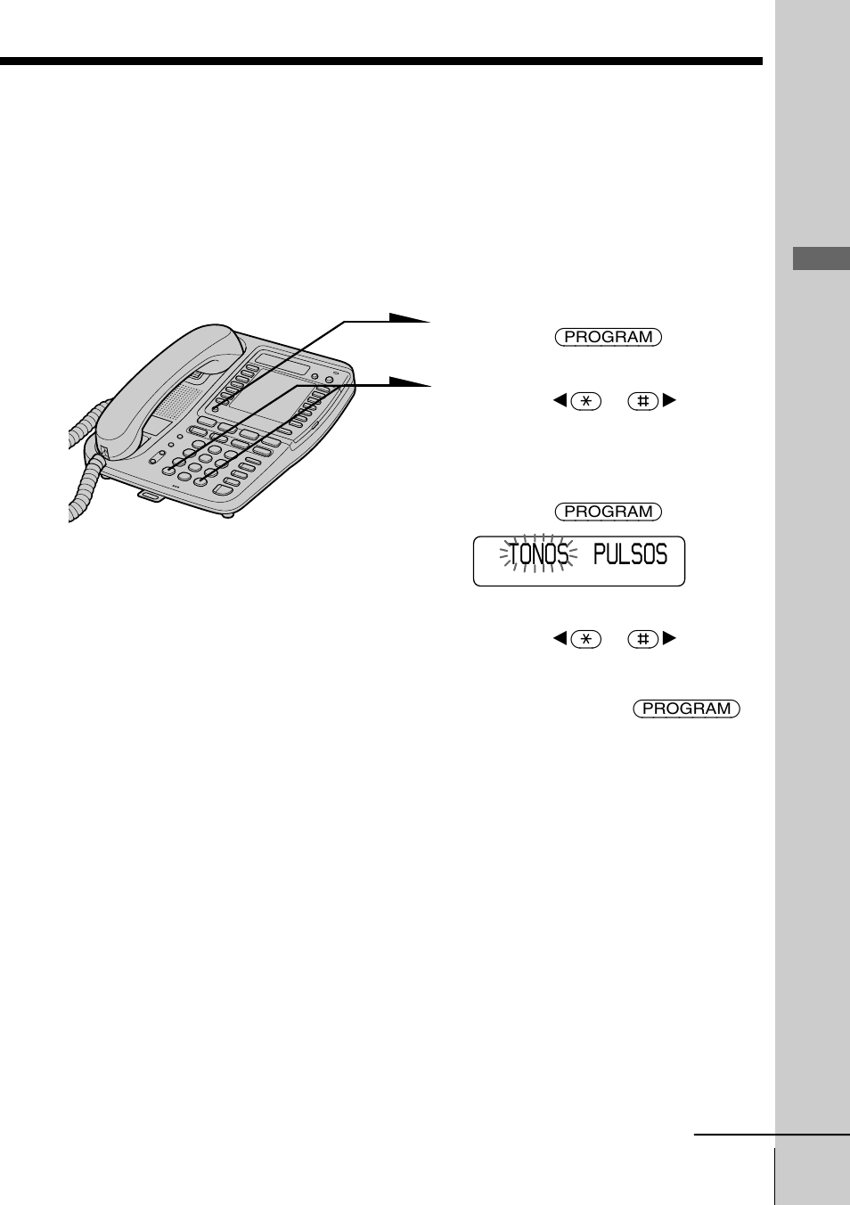 Tonos pulsos | Sony IT-M704 User Manual | Page 65 / 104