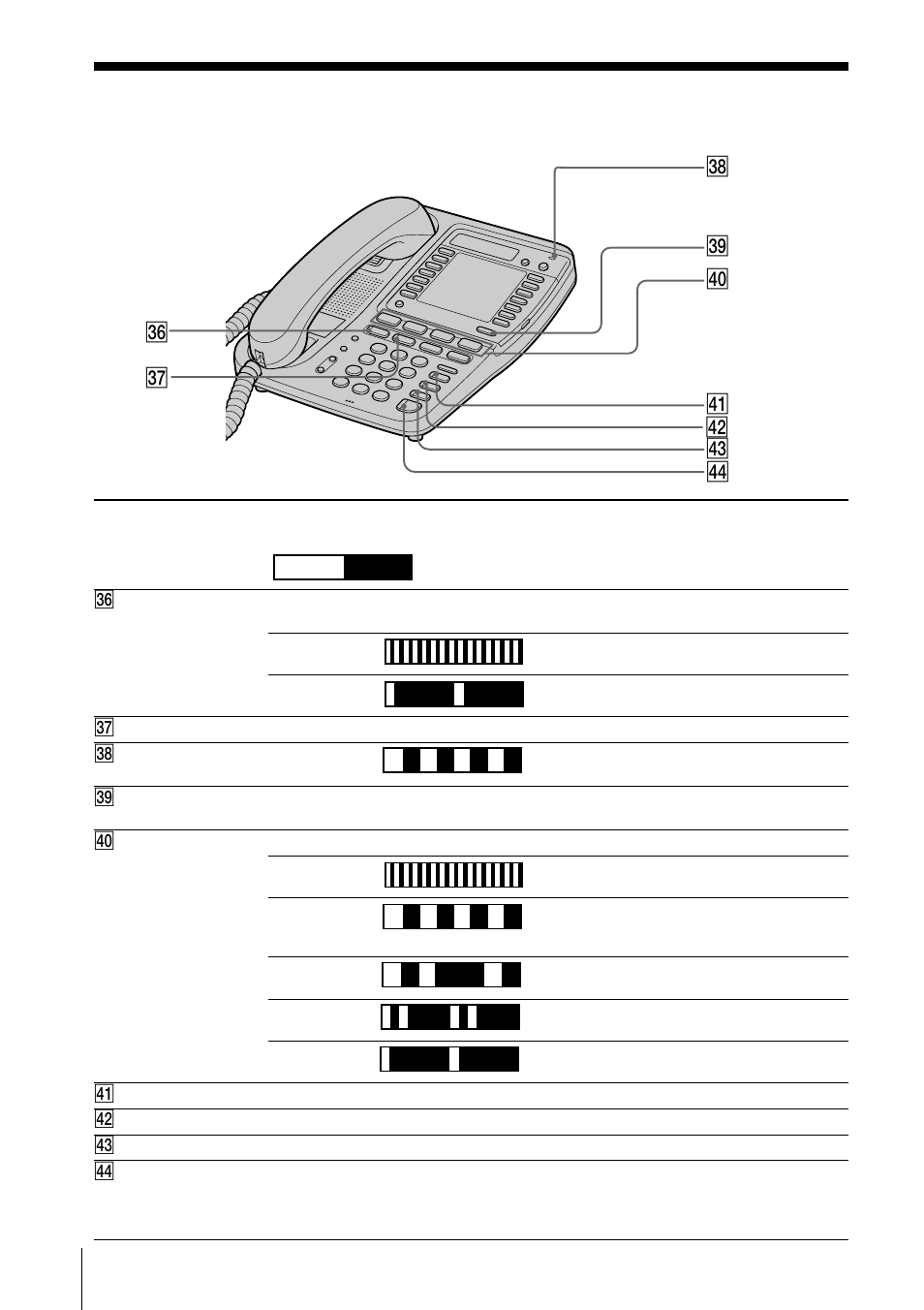 Indicaciones de las lámparas, Identificación de las partes (continuación) | Sony IT-M704 User Manual | Page 72 / 104