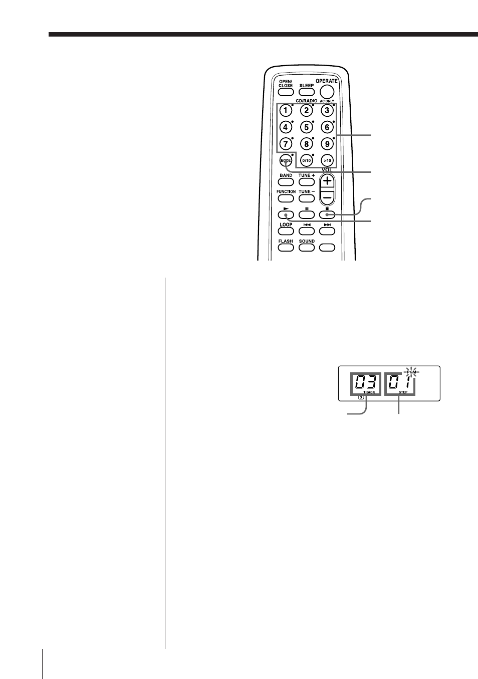Creating your own program | Sony CFD-W57L User Manual | Page 17 / 72
