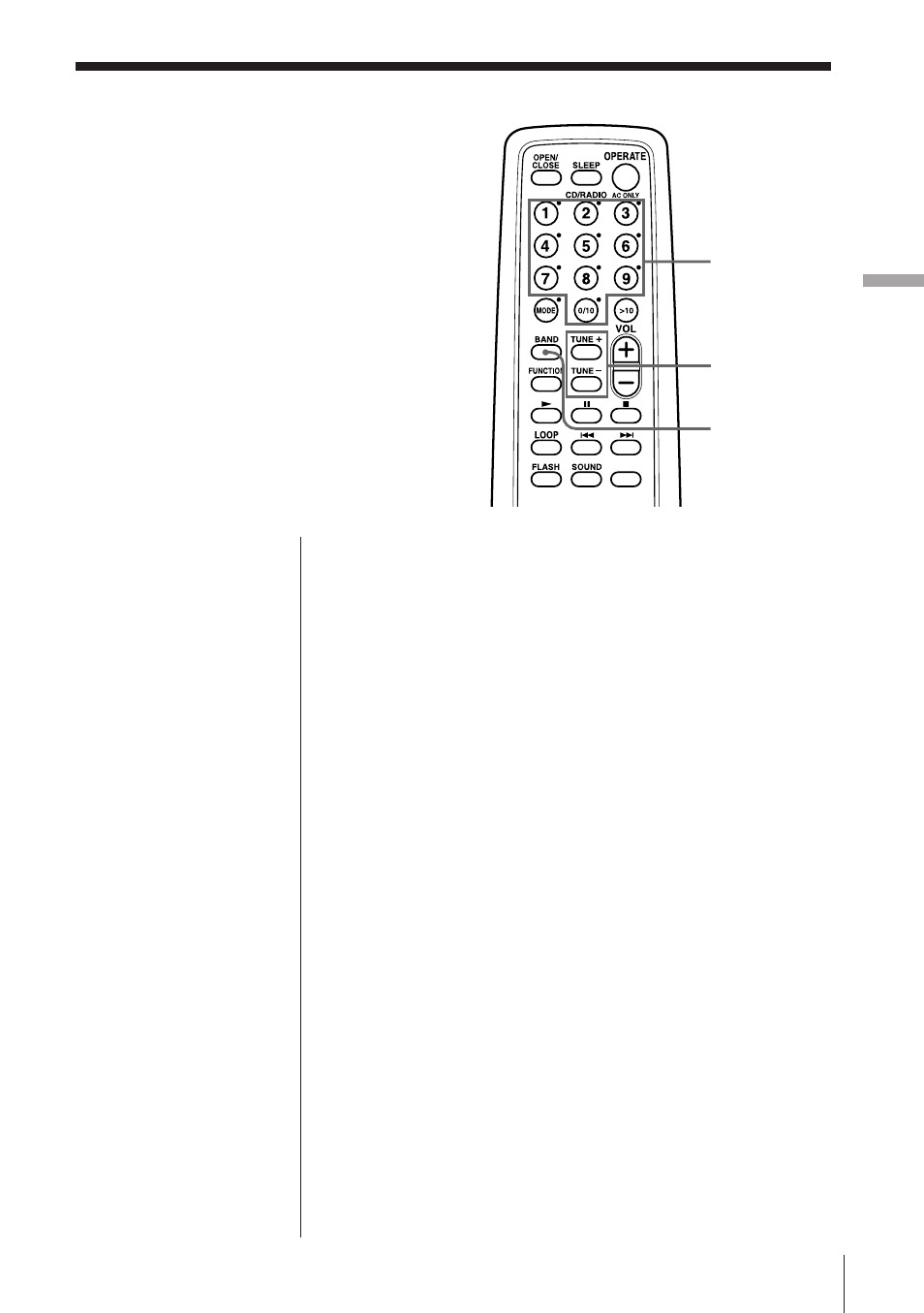 Presetting radio stations | Sony CFD-W57L User Manual | Page 20 / 72