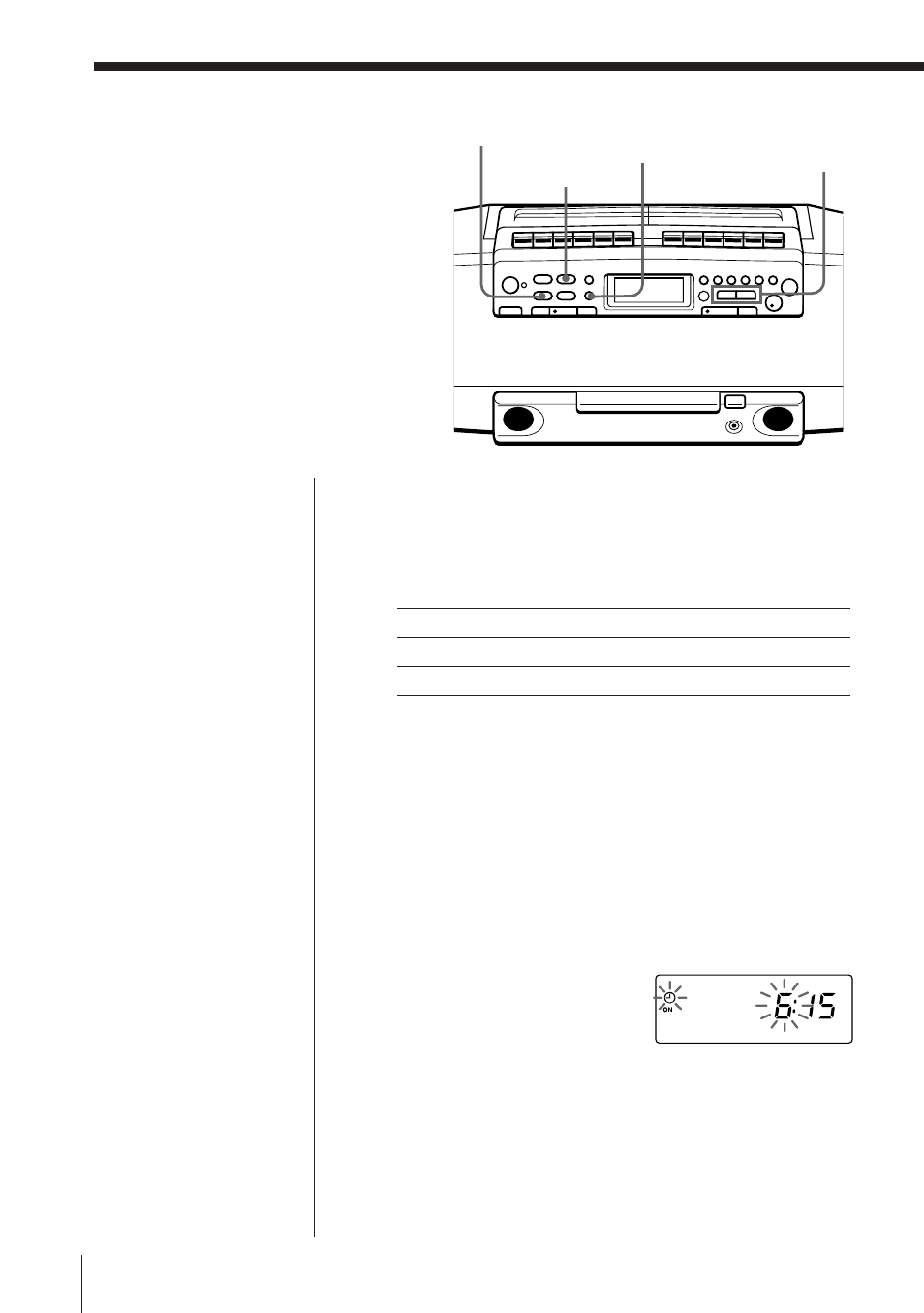 Waking up to music | Sony CFD-W57L User Manual | Page 23 / 72