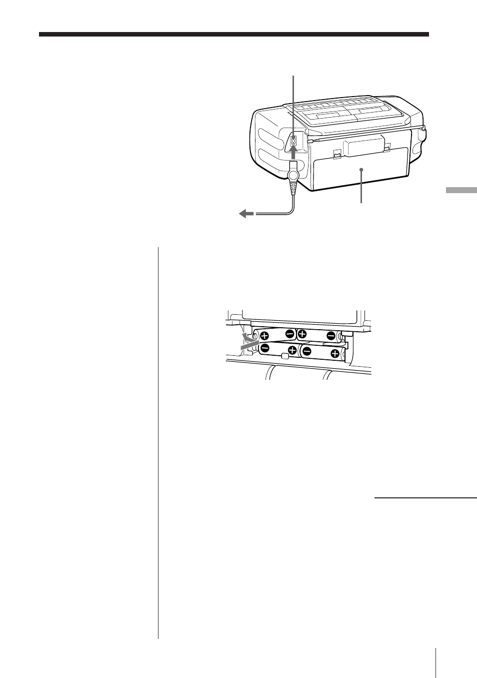 Choosing the power sources | Sony CFD-W57L User Manual | Page 26 / 72