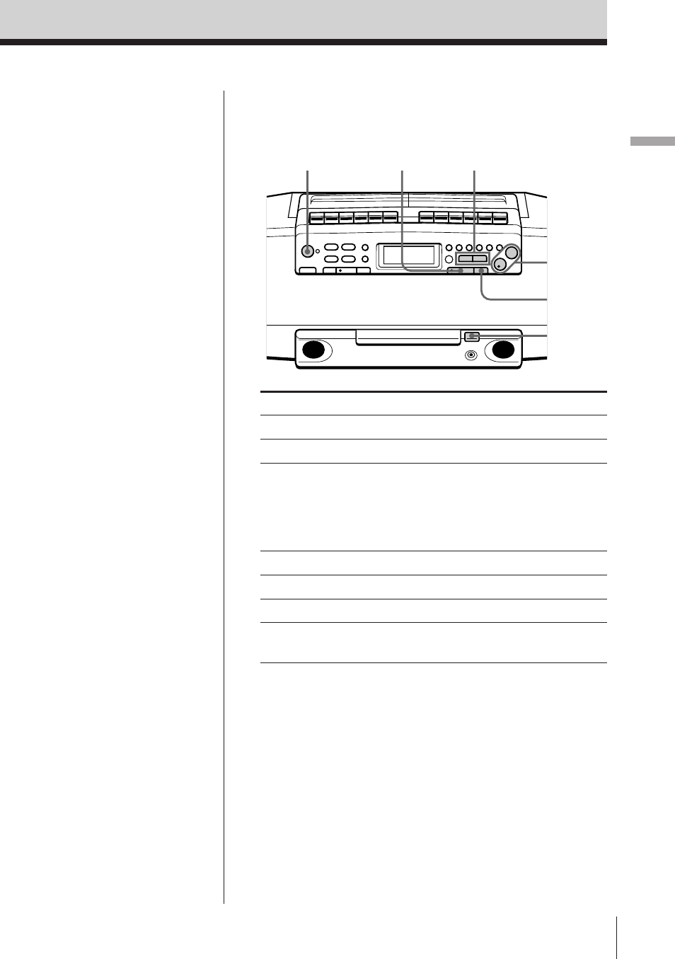 Procedimientos básicos 5 | Sony CFD-W57L User Manual | Page 40 / 72