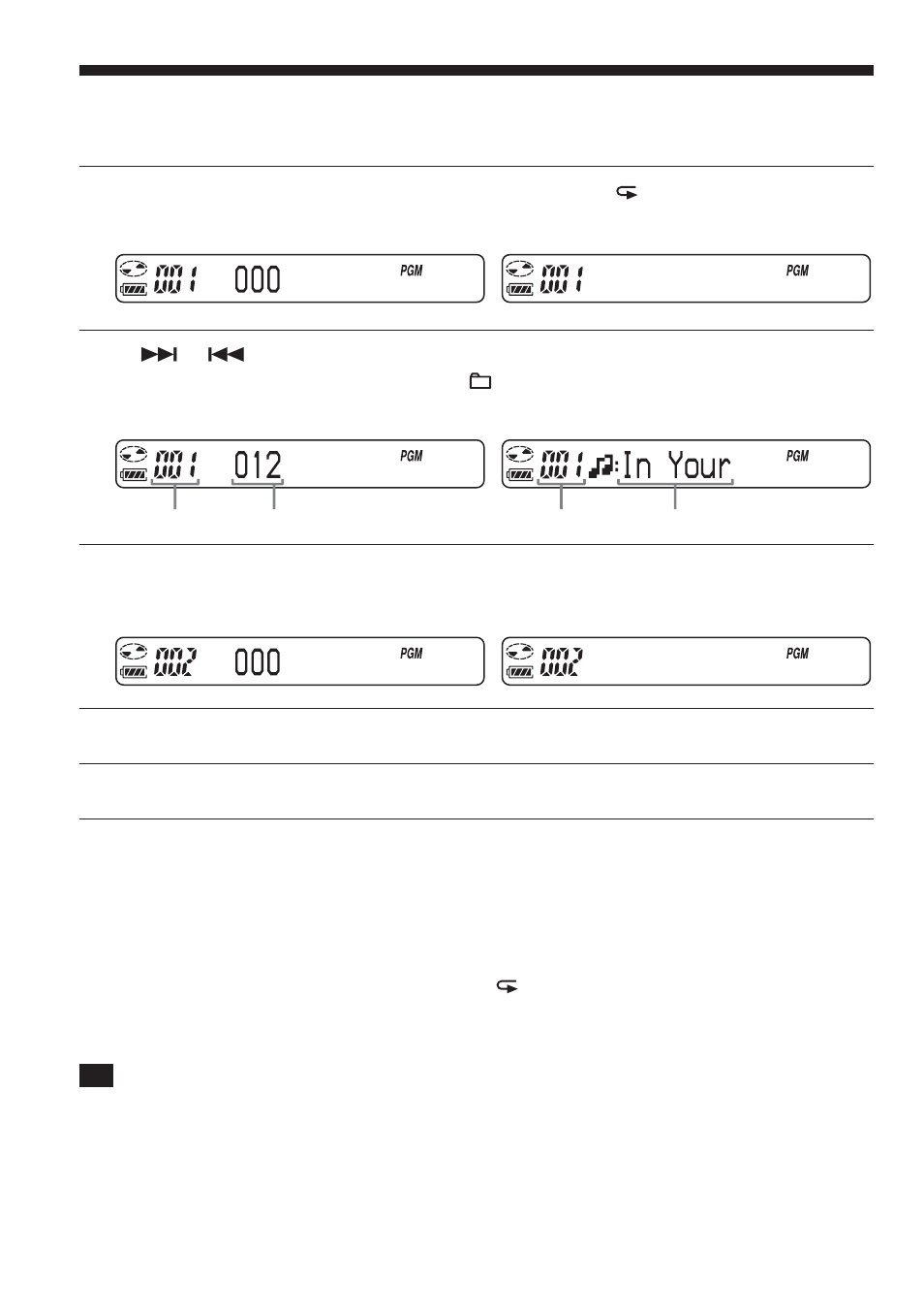 Sony CD Walkman D-NE1 User Manual | Page 60 / 116