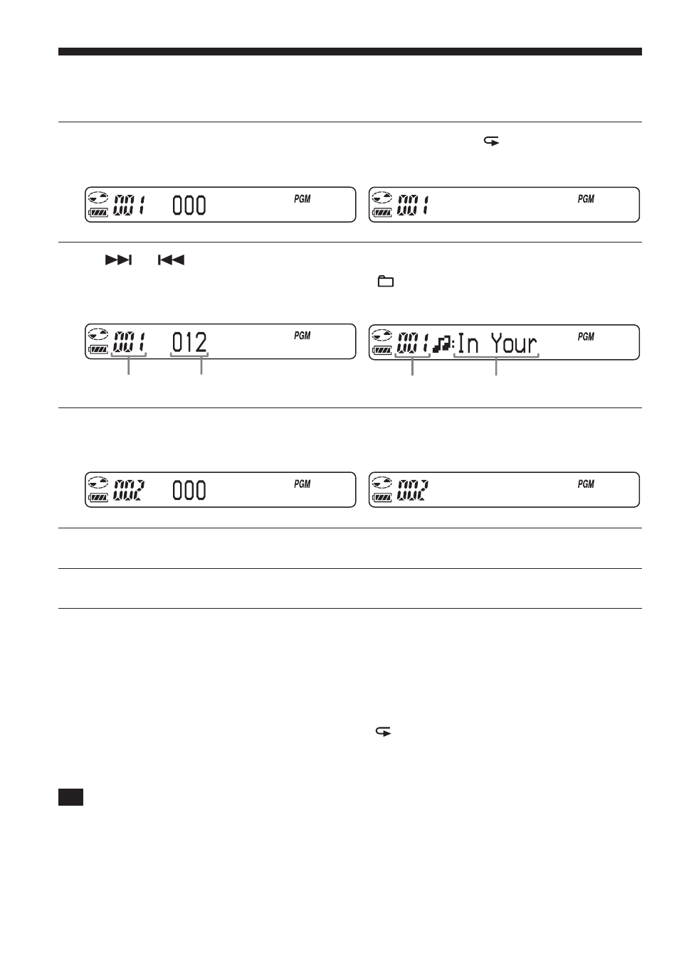 Sony CD Walkman D-NE1 User Manual | Page 98 / 116