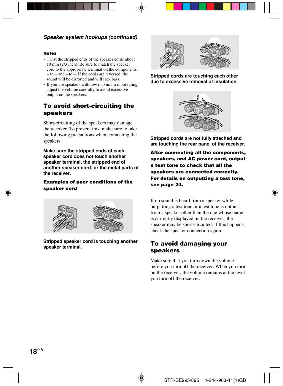 Sony STR-DE895 User Manual | Page 18 / 76