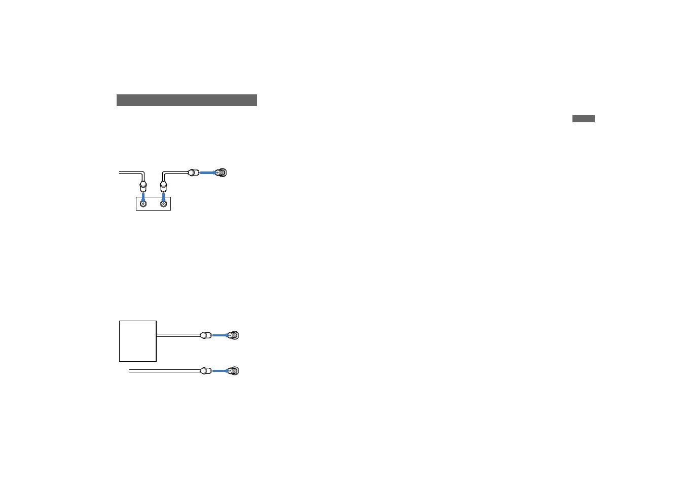 Connecting a cable box | Sony KP-65XBR10W User Manual | Page 13 / 66