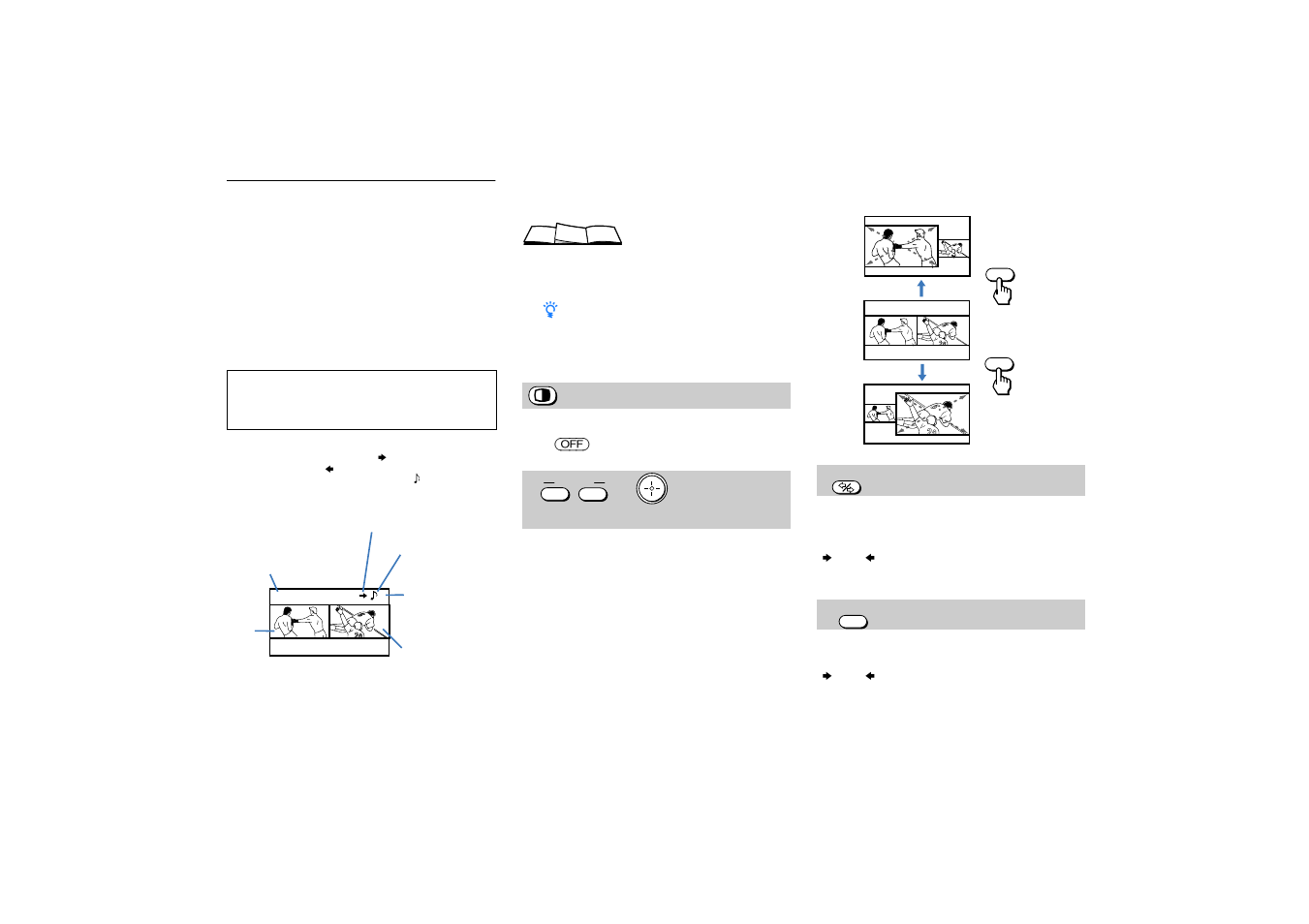 Watching two programs at one time, P&p (twin view™) | Sony KP-65XBR10W User Manual | Page 36 / 66