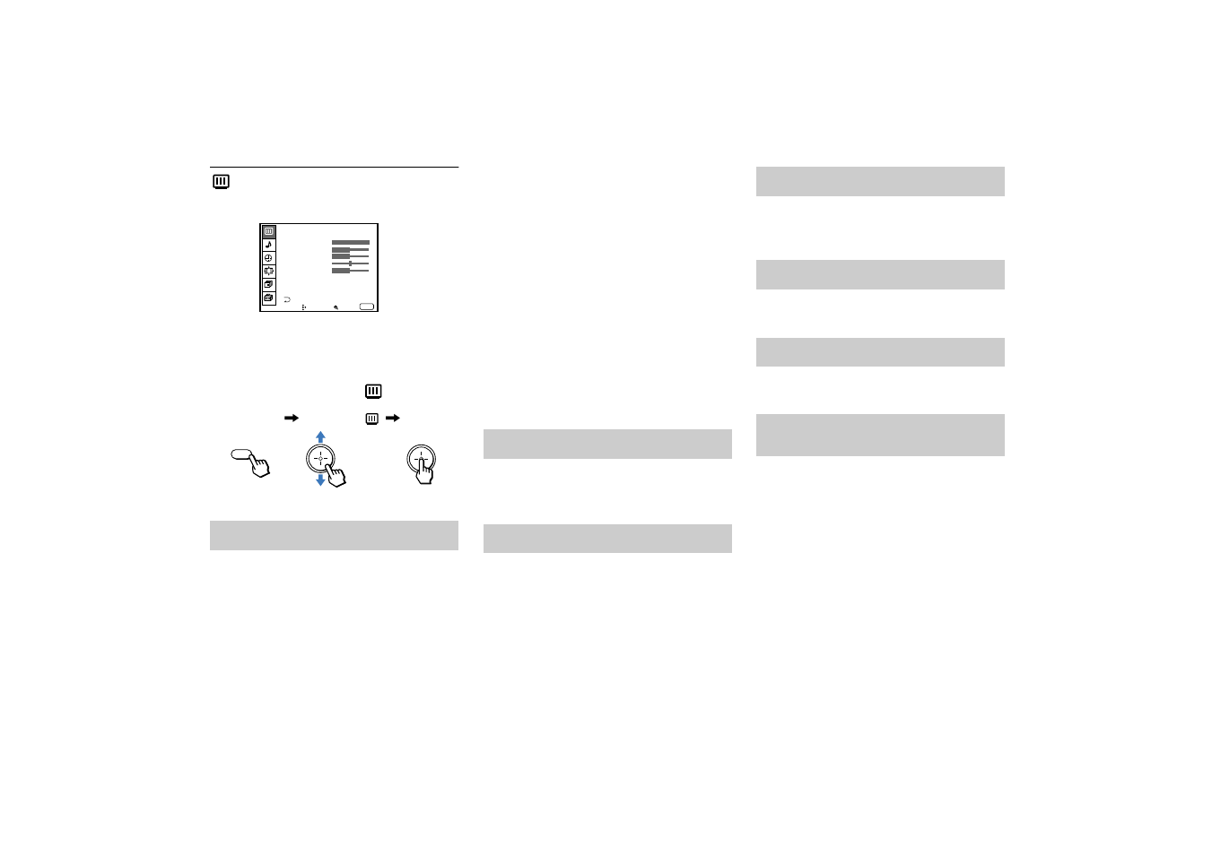 Using the video menu | Sony KP-65XBR10W User Manual | Page 40 / 66