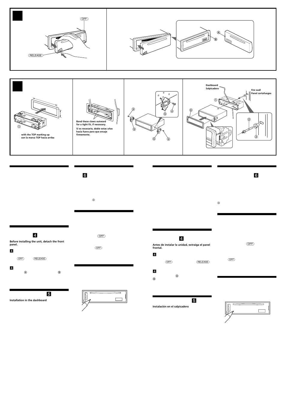 4a b | Sony CDX-CA580X User Manual | Page 3 / 4
