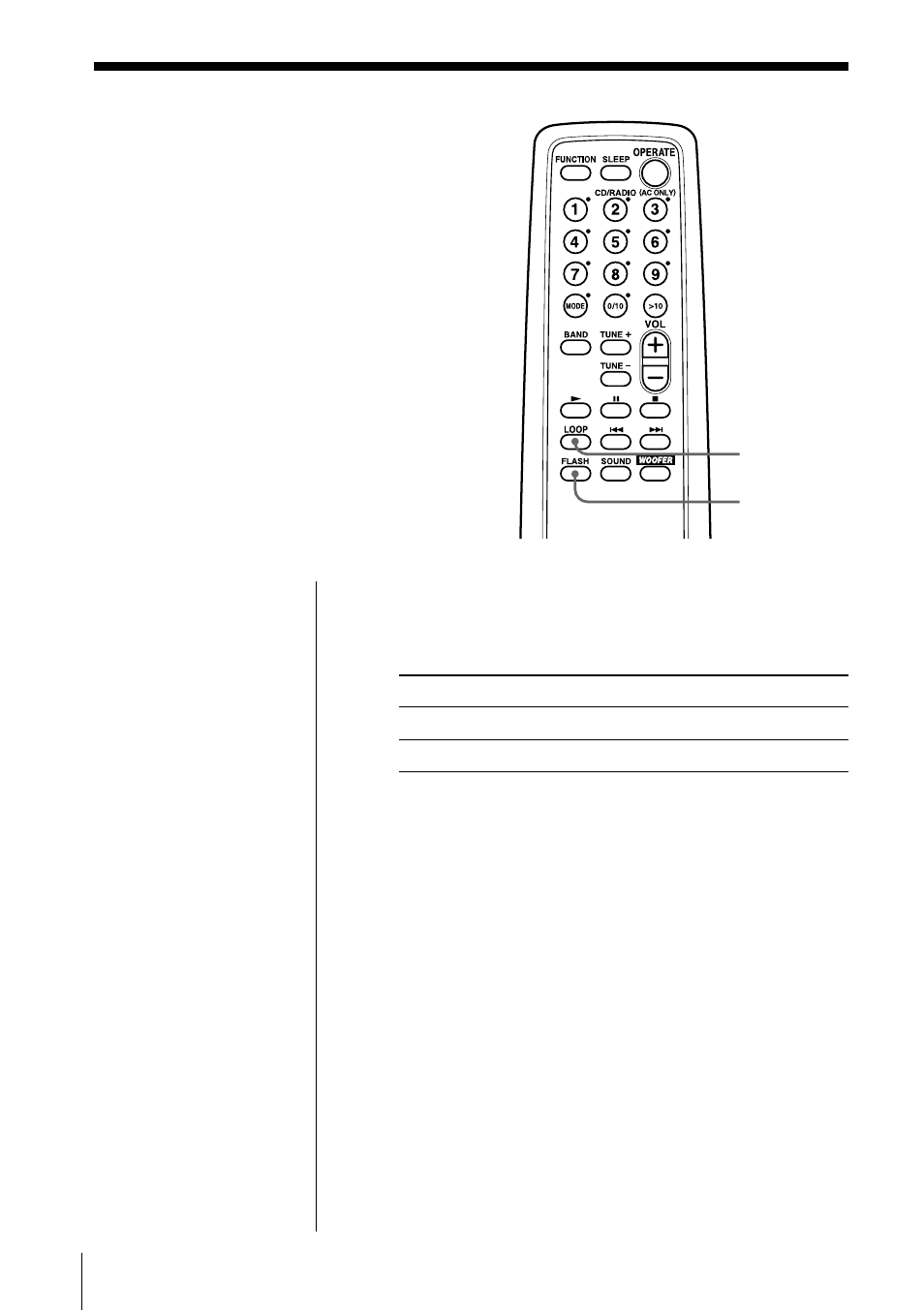 Efectos sonoros (loop/flash) (sólo cfd-g50/g50l), Enjoying sound effects | Sony CFD-G30L User Manual | Page 18 / 72