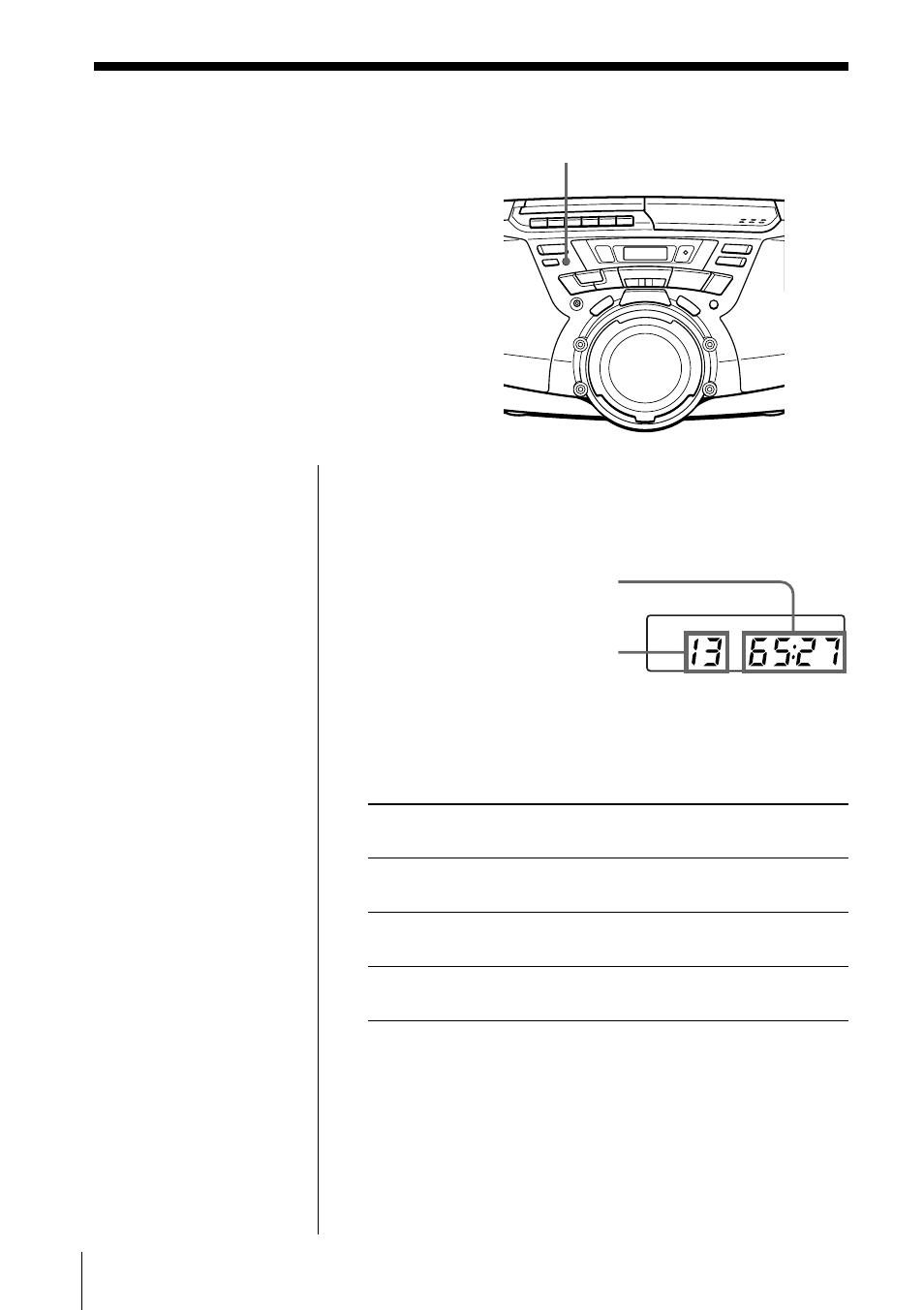 Utilización del visualizador | Sony CFD-G30L User Manual | Page 46 / 72