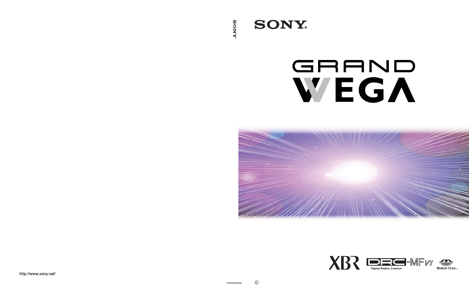 Sony GRAND WEGA KDF-60XBR950 User Manual | 120 pages