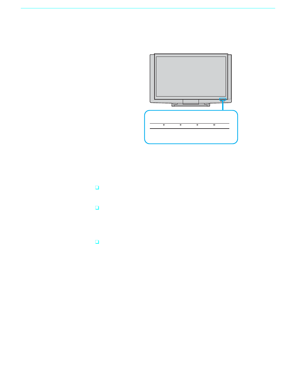 Flashing indicators on the front of the monitor | Sony GRAND WEGA KDF-60XBR950 User Manual | Page 114 / 120