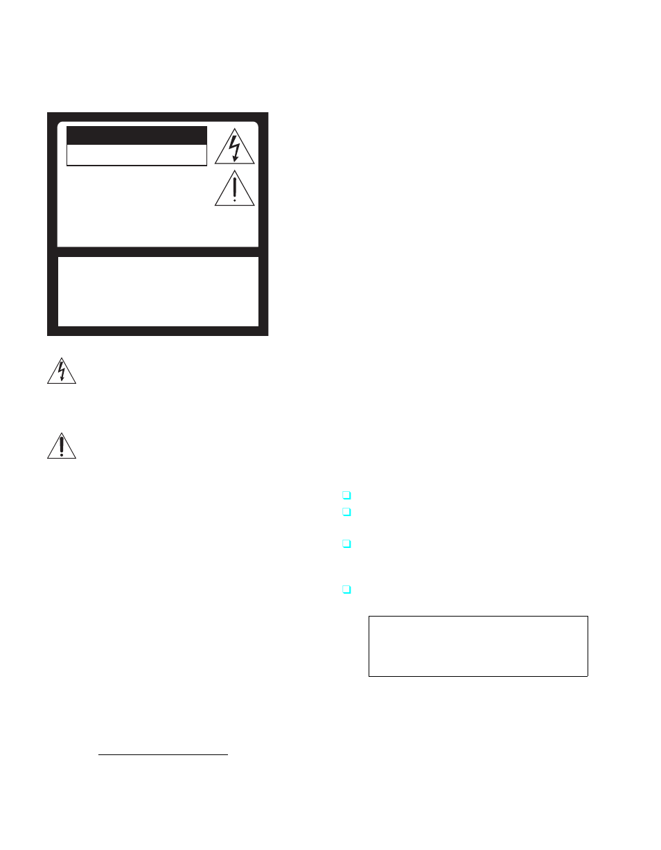 Caution, Attention, Precaucion | Warning | Sony GRAND WEGA KDF-60XBR950 User Manual | Page 2 / 120