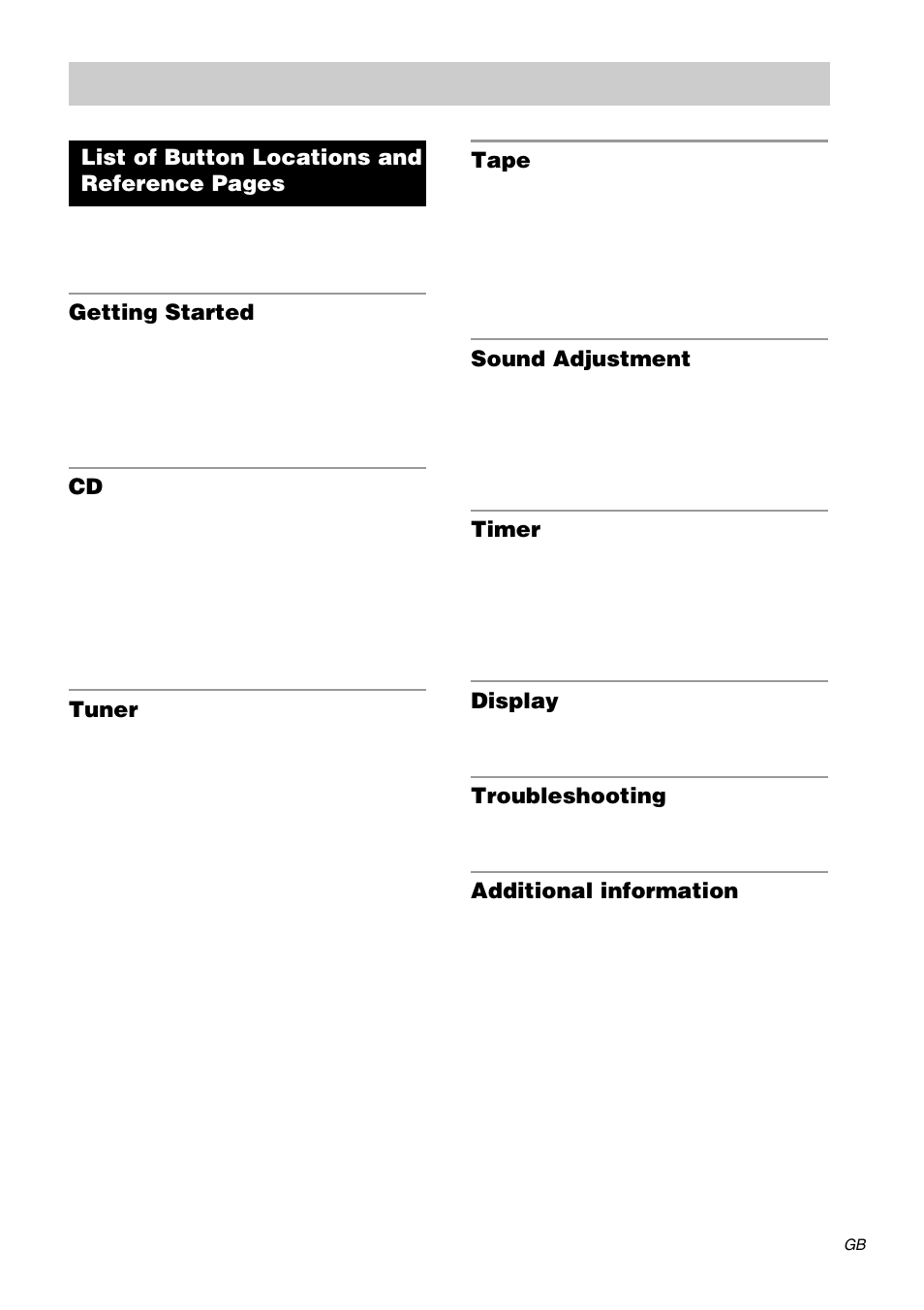 Sony CMT-EP305  EN User Manual | Page 3 / 20
