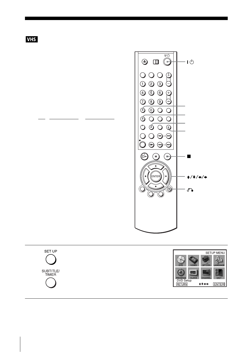 Recording tv programs using the timer | Sony SLV-D500P User Manual | Page 42 / 120