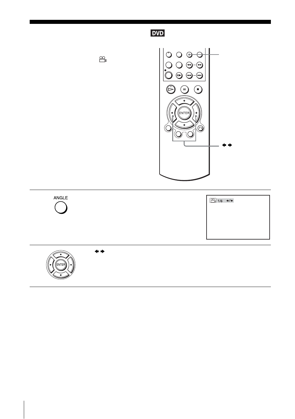 Changing the angles | Sony SLV-D500P User Manual | Page 72 / 120
