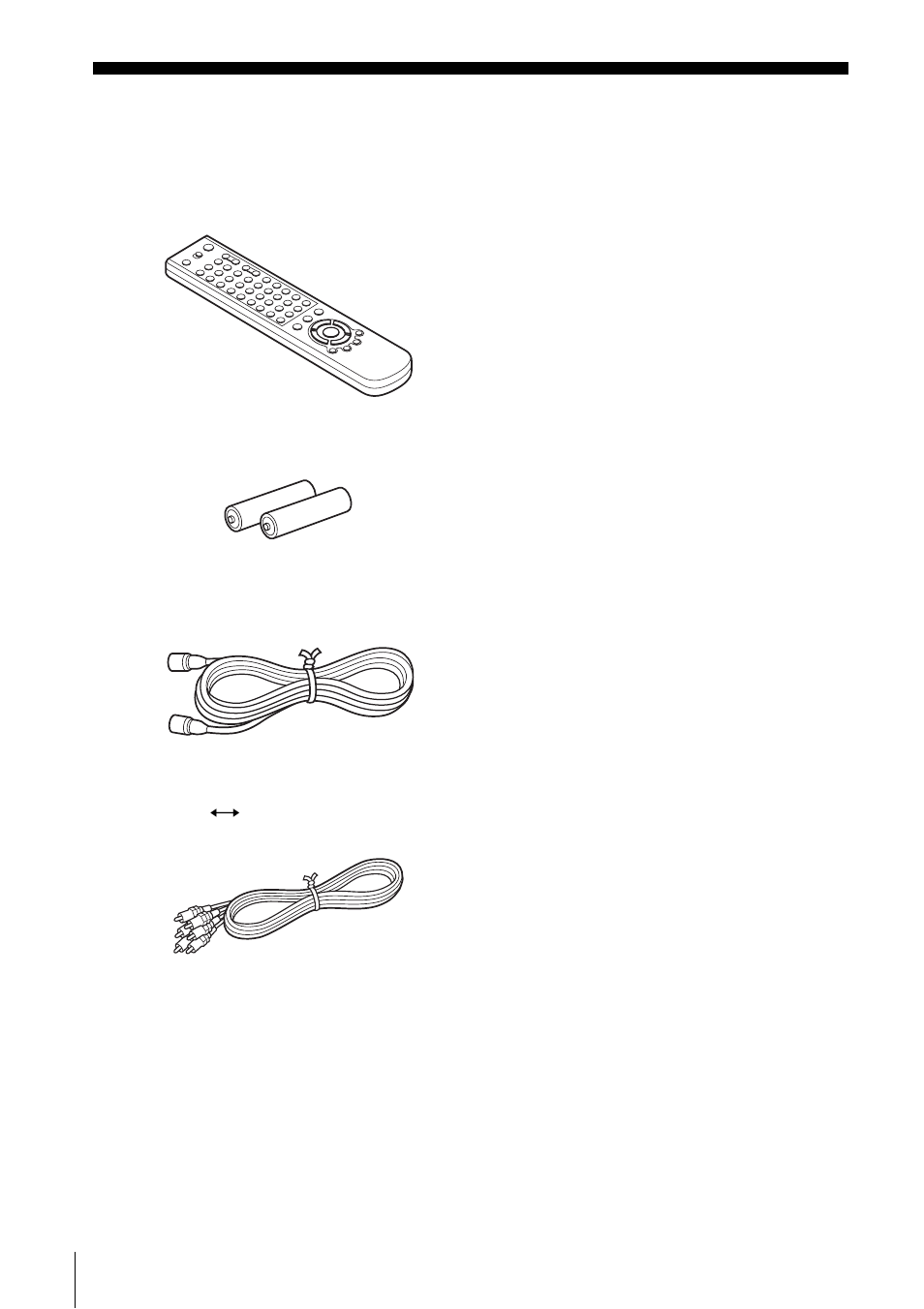 Getting started, Step1: unpacking, Step 1 : unpacking | Sony SLV-D500P User Manual | Page 8 / 120