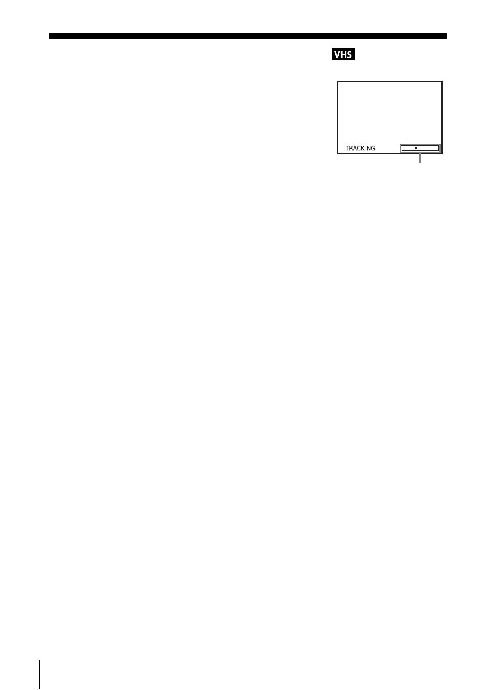 Adjusting the picture (tracking), Adjusting the picture, Tracking) | Sony SLV-D500P User Manual | Page 96 / 120