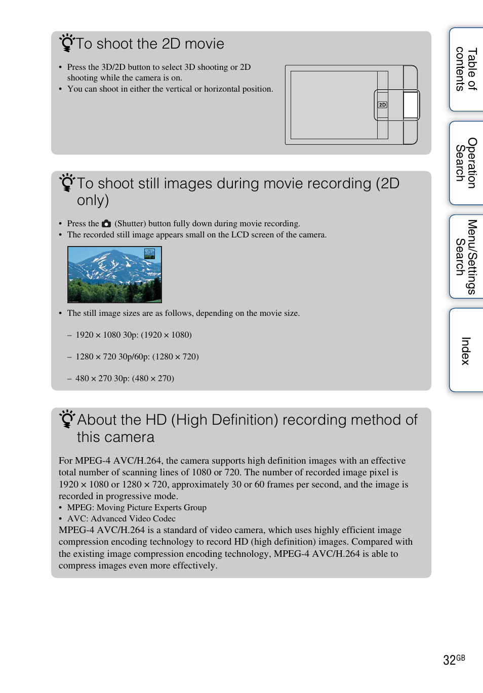 Sony bloggie MHS-FS3 User Manual | Page 32 / 79