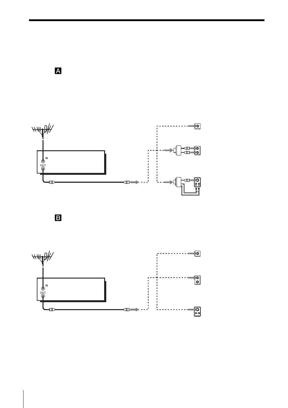 Es 12 an, Hookup 1 (plug and play) antenna hookup | Sony SLV-D201P User Manual | Page 12 / 108