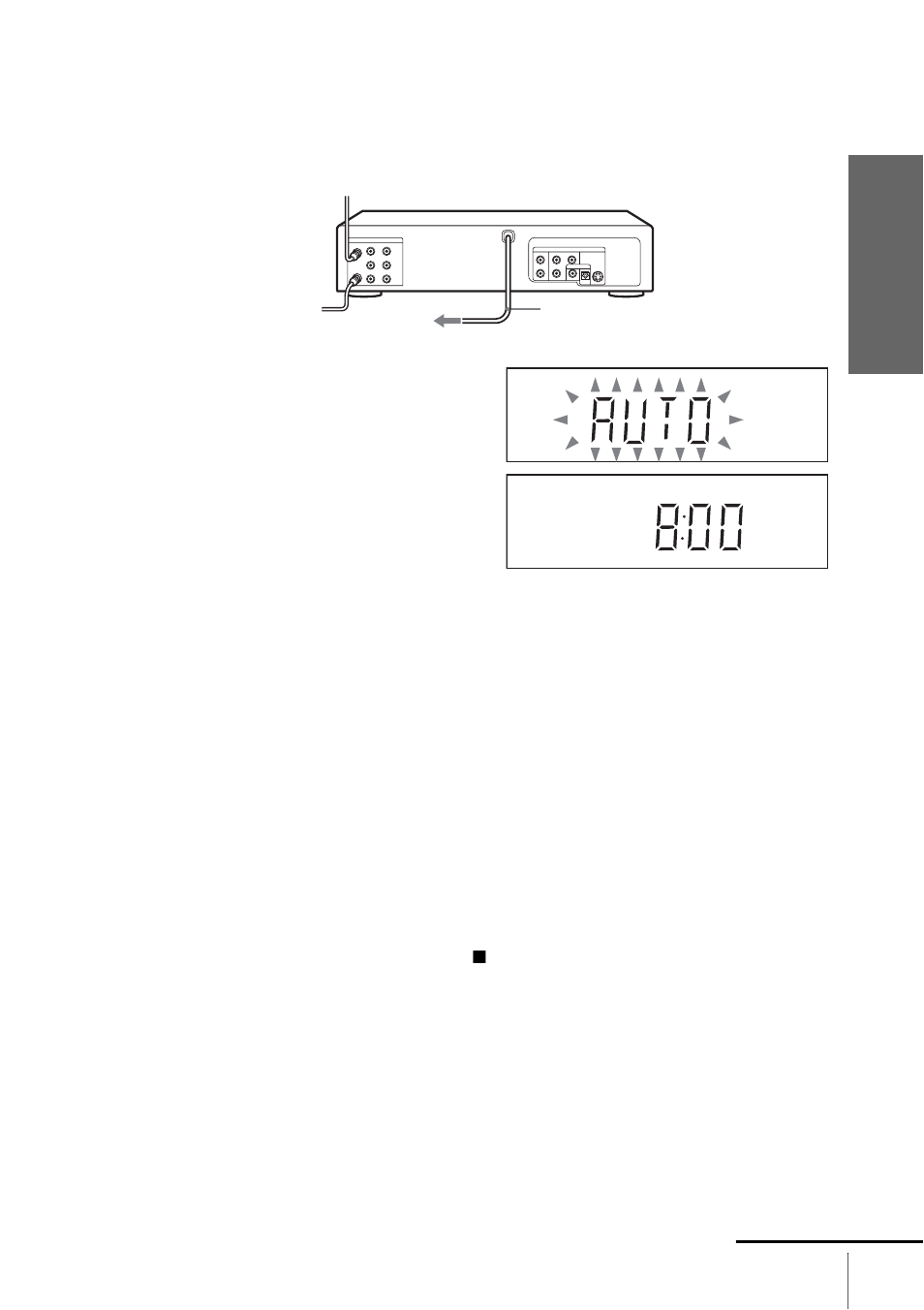 Hookup 1 : dvd-vcr setup | Sony SLV-D201P User Manual | Page 13 / 108