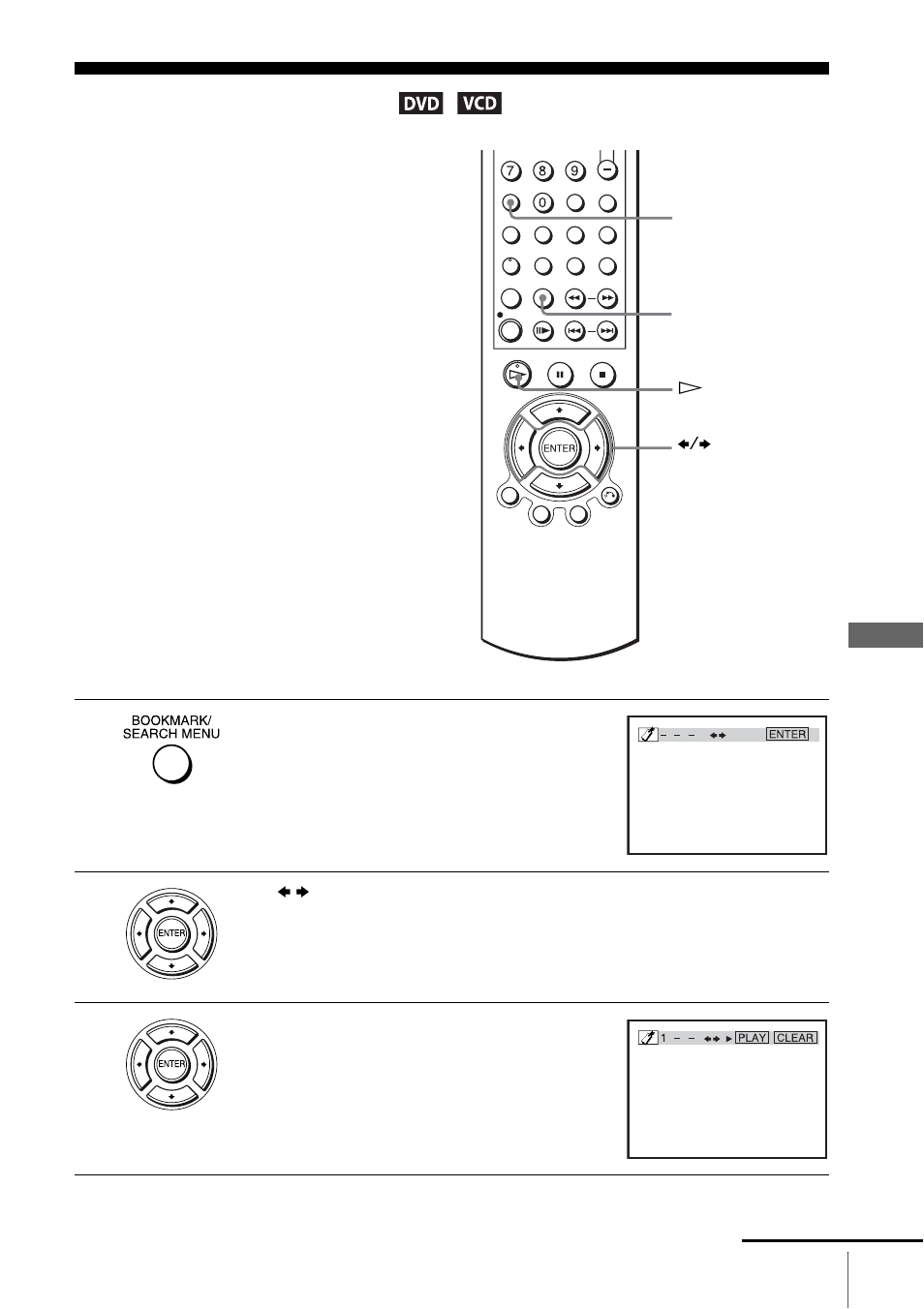 Using bookmarks | Sony SLV-D201P User Manual | Page 65 / 108