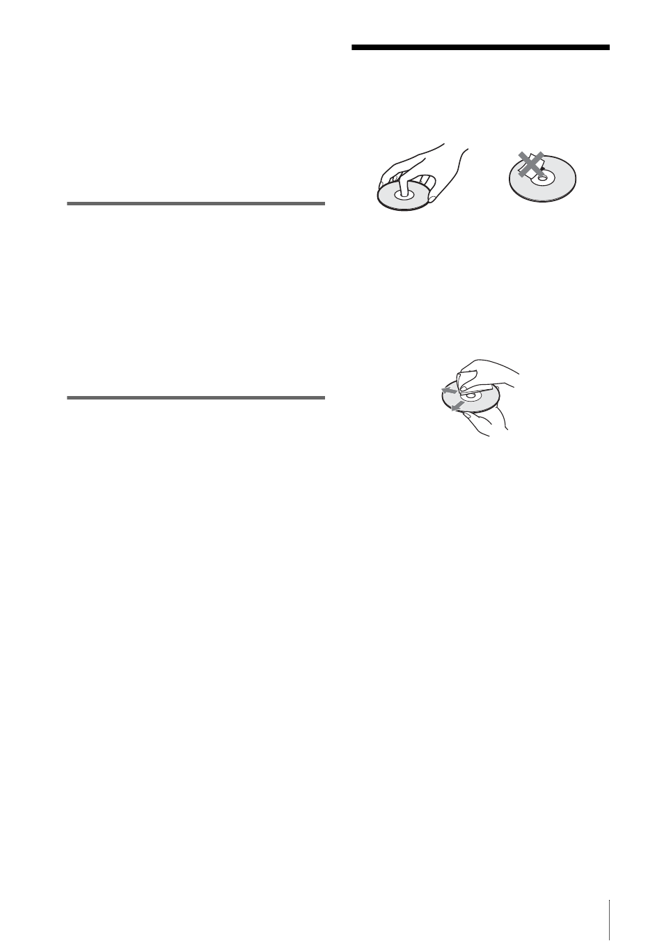 Notes about discs | Sony SLV-D201P User Manual | Page 7 / 108