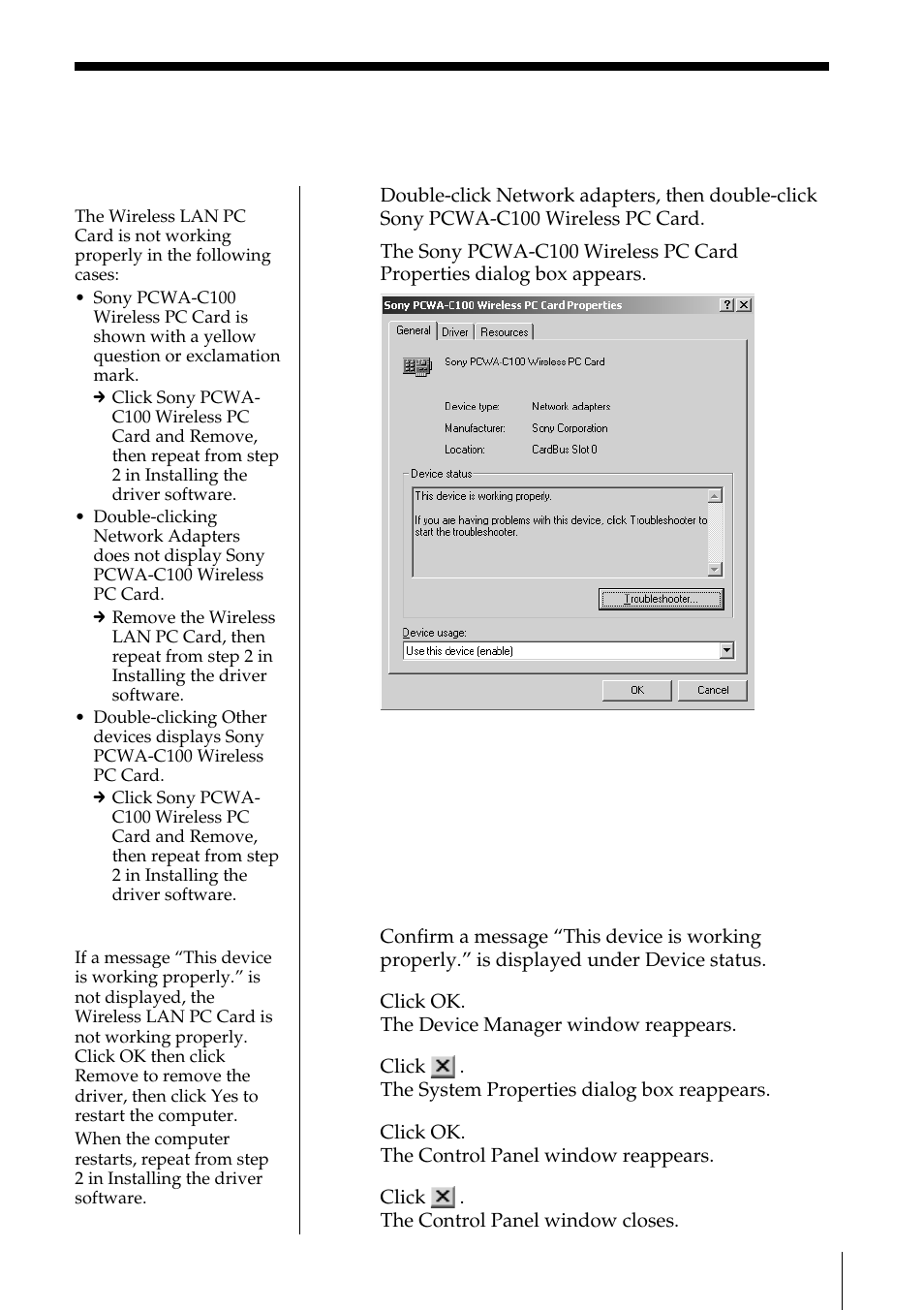 Sony PCWA-C100 User Manual | Page 17 / 68
